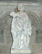 大聖堂にある聖ペテロ像